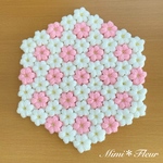 ＊モリーの花＊ぷっくりミニ円座