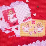 ［再販］Cherry　｜両面印刷/バラメモ/上質紙90kg　＃b28