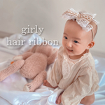 ベビー　ヘアバンド　リボン