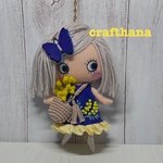 リスブラン様専用ページ　＊ミモザ刺繍のワンピース＊　3点セット