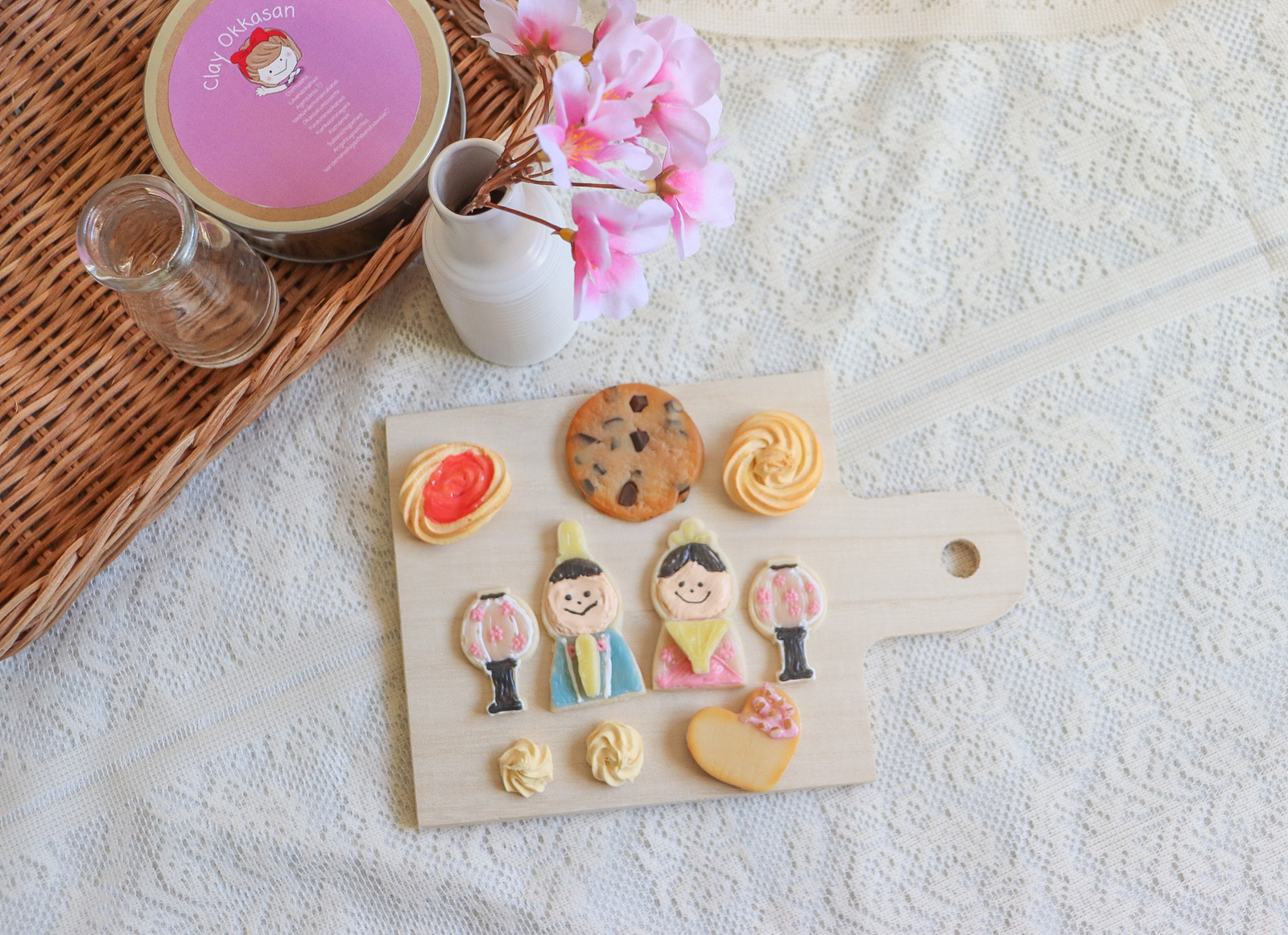 ひなまつりクレイクッキー minne 日本最大級のハンドメイド・手作り通販サイト