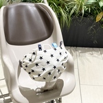 【White】お店のベビーカーカバー♡タグ付き♡星柄♡再×10販
