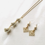 K様専用ページ　コットンパールアクセサリー