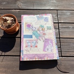 only one★Ａ5ハードカバー用22.4㎝ブックカバー★Joli Fleurジョリーフルール★コラージュコラージュ