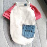 犬服！Msize！デニムポケット！完成品