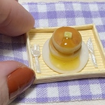 ミニチュアフード:ホットケーキ