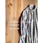 flower garden FOREST dress