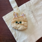 保護猫チャリティキーホルダー【茶トラさん】