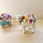 《新作》＊.・.＊。ひつじ🐑フラワーポット＊。・＊