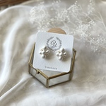 フォーマルにも✨コットンパールのピアス／イヤリング