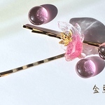 桜金魚のヘアピン