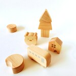 積み木 セット ～クマくんの小さな物語～【誕生日プレゼント】【木のおもちゃ】