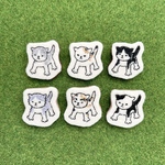 よちよち子猫ブローチ