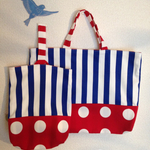 トリコロールリバーシブルレッスンBAG&シューズBAG