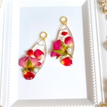 ひらり花びら ピアス イヤリング