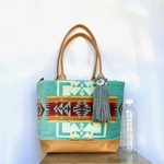 【L size】PENDLETON (ペンドルトン)   ×フェイクレザー サックス系