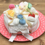 🍒ミニカットケーキセット染②