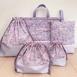 【han*様オーダー品】花柄とリボン3点セット
