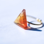 triangle glass リング
