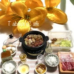 hand made ミニチュア　ドールハウス　お家ですき焼き
