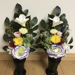 あんみつ姫様専用ページ　仏花花器付き