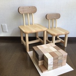 ai様専用ページ   子ども椅子2脚+ドミノのセット