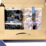 tamakiaoiリクエスト品❤️リバティワイルドフラワーズ便利ラミネート ミニポーチ　10cmファスナー　4個
