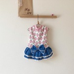 大きめイチゴなワンピ♡(ピンク)　犬服(送料込み価格)