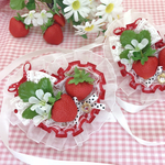 再販♡🍓いちごフェア.｡.:*♡lovelyチョーカー