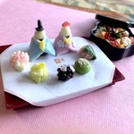 桃の節句　和菓子とちらし寿司セット