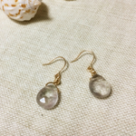 再販✳︎14kgf天然石一粒ピアス