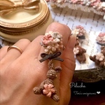 花束とうさぎさんリング*.＊