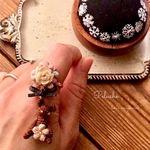 花束とくまさんリング*.＊