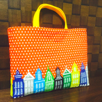 北欧☆お家柄のレッスンバッグ