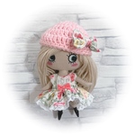  【送料無料】ハッピードールの服  イルメールの服 ハンドメイド