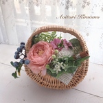 気持ち華やぐフラワーバスケット＊1