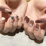 ぷっくりnail  *ﾆｭｱﾝｽﾈｲﾙ,ﾏｸﾞﾈｯﾄﾈｲﾙ,ちぐはぐﾈｲﾙ,ぷっくりﾈｲﾙ