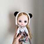 【オーダー品】パールのパンダのかぶりもの