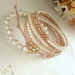 【r様専用】natural 4連 plus！ ラップブレス