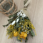 ♪送料込み♪ミモザと薔薇のスワッグ♪花束♪①