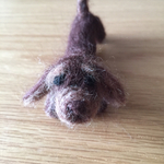 羊毛フェルト ミニチュアダックスフンド