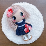 ☆ハンドメイド イルメール マリーちゃんお洋服 2点セット(桜)☆