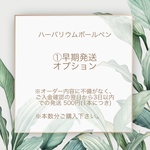 早期発送オプション