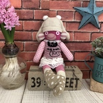 ソックモンキー☆ピンクふわちゃん♪春休みスペシャル、お買い求め安くしました