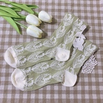 送料無料𖤣𖥧フォレストパレード✿すずらんソックス