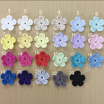 ハンドメイドお花モチーフ⭐︎レース編みレース糸編み物かぎ針編み小花