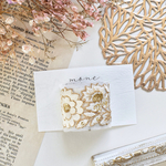 【 再販 】インド刺繍　刺繍リボン　刺繍　リボン　アイボリー　ベージュ　ホワイト　ゴールド　花柄　ポニーフック　＊　ヘアカフス　ヘアアクセサリー　お洒落　結婚式　ウェディング　お呼ばれ　髪飾り　ギフト
