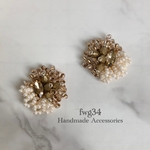 Beads ASOBI  gold  イヤリング/ピアス