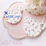 Fleur Bear（フルール・ベア） ✩くまさんコースター×リバティ《フローティングフローラ》撮影アイテムや小物置きにも♡