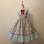【SALE】パステルストロベリードレス　ミント